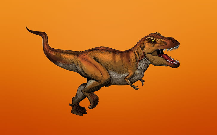 Тиранозавър Рекс, динозавър, тиранозавър. t-rex, HD тапет