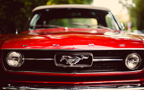 Ford Mustang Classic Car Classic HD, автомобили, суперкар, классик, форд, мустанг, HD обои HD wallpaper