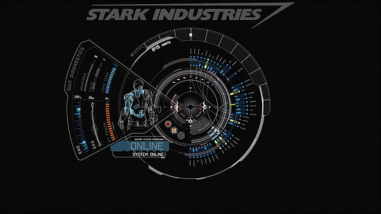 파랑, 산업, 철, 사람, 스타크, HD 배경 화면 HD wallpaper