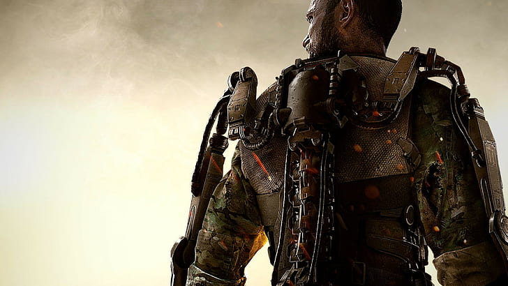 Soldaten, Das Exoskelett, Militär, Activision, Ausrüstung, Vorschlaghammer-Spiele, Call of Duty: Advanced Warfare, HD-Hintergrundbild