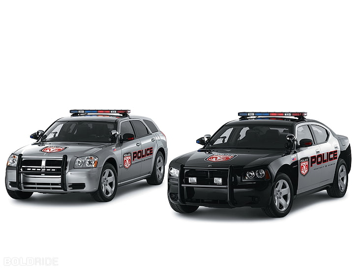 2006, charger, dodge, magnum, muscle, police, stationwagon, HD wallpaper
