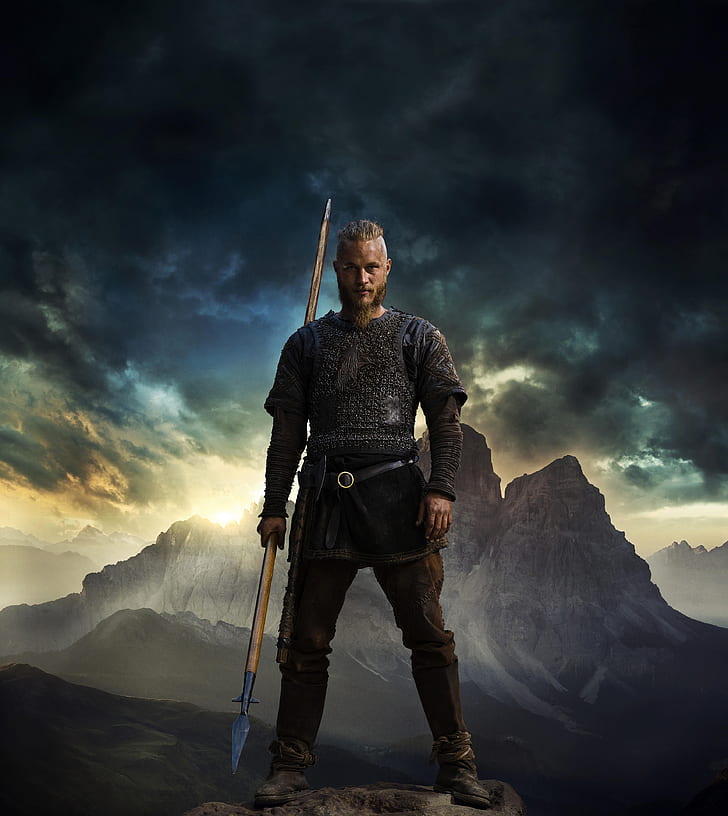 Travis Fimmel, Vikings, Ragnar, HD wallpaper