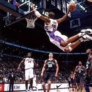 Vince Carter NBA dunks de baloncesto, Fondo de pantalla HD HD wallpaper