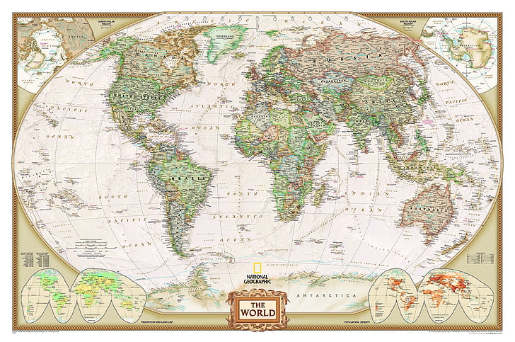 carte du monde, Fond d'écran HD
