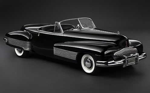 schwarzes Mercedes-Benz Auto, Auto, Oldtimer, schwarze Autos, Fahrzeug, HD-Hintergrundbild HD wallpaper