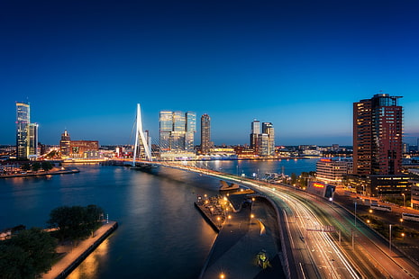 Paesi Bassi, Olanda, Rotterdam, Sfondo HD HD wallpaper