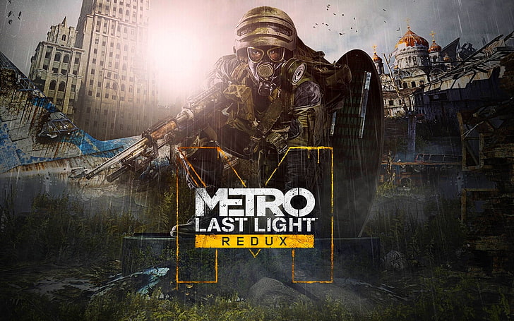 Metro Last Light: Redux 2014, Metro Last Light Redux tapet, Spel, Metro: Last Light, 2014, metro last light, HD tapet