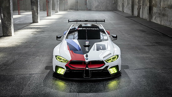 BMW, BMW M8 GTE, Rennwagen, Rennsport, Sportwagen, WEC, HD-Hintergrundbild HD wallpaper
