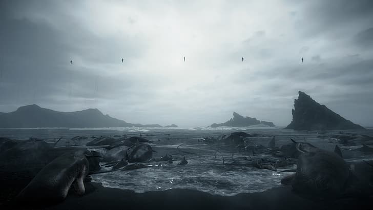 Death Stranding, game characters, HD wallpaper