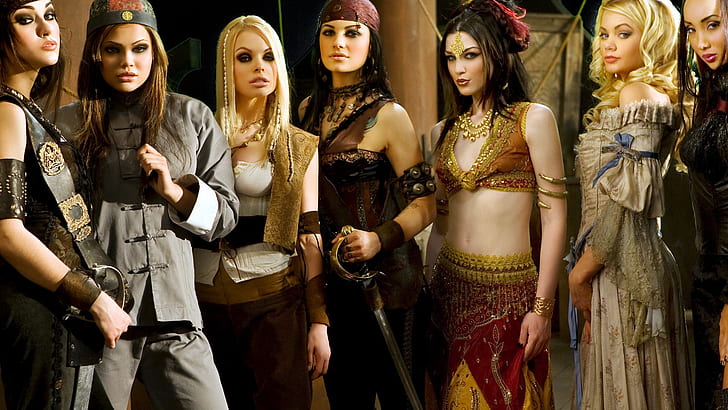 Beautiful girls in Pirates 2: Stagnettis Revenge, Beautiful, Girls, Pirates, Revenge, HD wallpaper