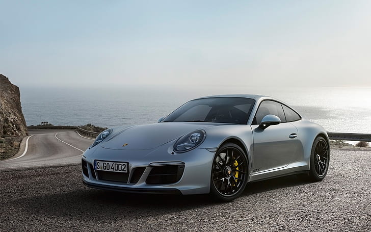 2017, Carrera 4 GTS, Porsche 911 GTS, HD papel de parede