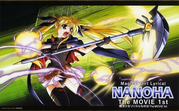 Anime, Magical Girl Lirik Nanoha Forvetleri, HD masaüstü duvar kağıdı