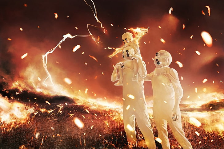 api, fiksi ilmiah, Wallpaper HD