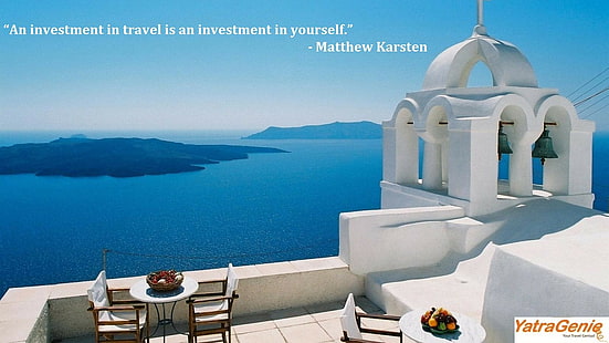 Grèce, île de Mykonos, affiches de voyage, Fond d'écran HD HD wallpaper