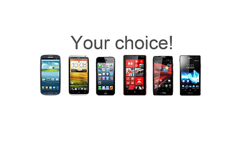 Top Smartphones, teléfonos inteligentes, teléfonos inteligentes, gadgets, Fondo de pantalla HD HD wallpaper