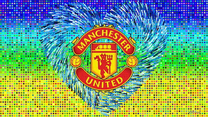 Fútbol, ​​Manchester United F.C., emblema, logotipo, Fondo de pantalla HD
