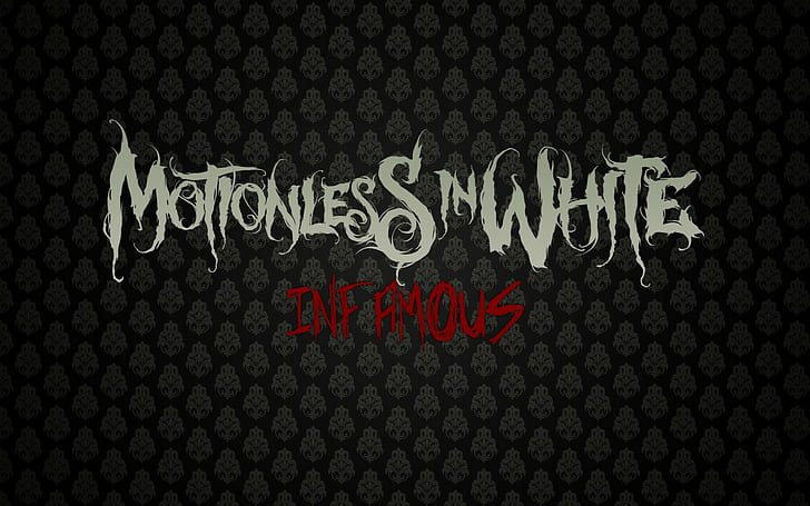 logo, Metal band, Metalcore, Motionless In White, HD wallpaper