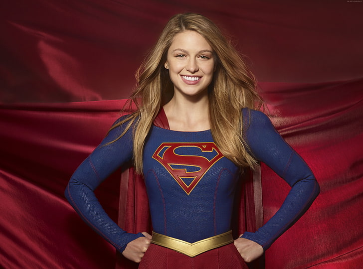 Supergirl, Melissa Benoist, najlepszy serial telewizyjny, Tapety HD