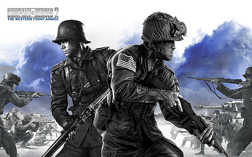 Company of Heroes 2, เกม HD, บริษัท , วีรบุรุษ, เกม, HD, วอลล์เปเปอร์ HD HD wallpaper