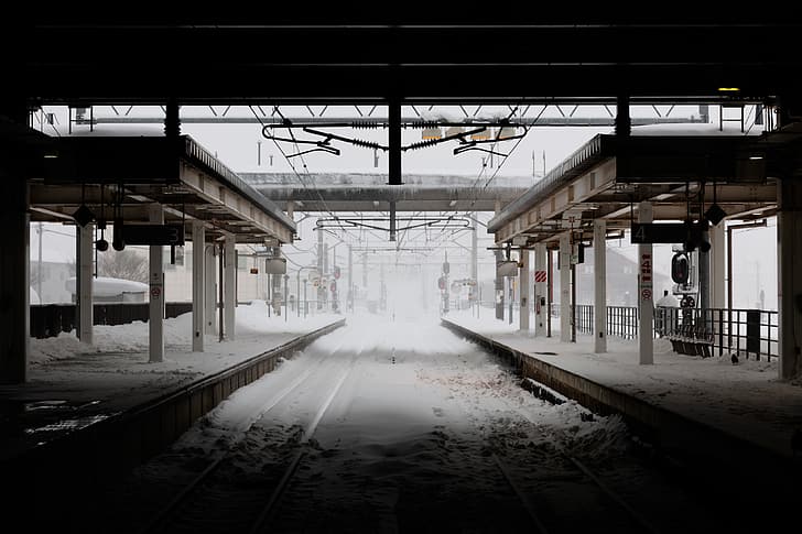 محطة قطار ، سكة حديد ، شينكانسن ، S..T.A.L.K.E.R.، خلفية HD