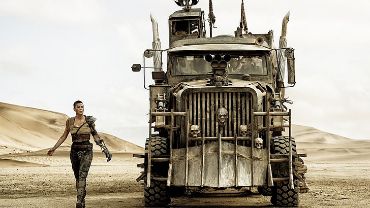 فيلم Mad Max: Fury Road و Charlize Theron و Imperator Furiosa، خلفية HD