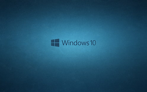 Logo Windows 10, windows, microsoft, niebieski, hi-tech, Tapety HD HD wallpaper