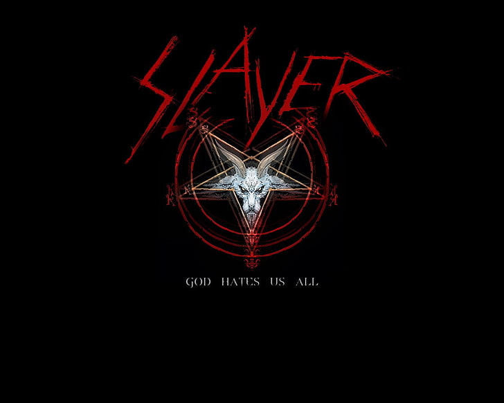 Slayer logo, Band (Music), Slayer, HD wallpaper