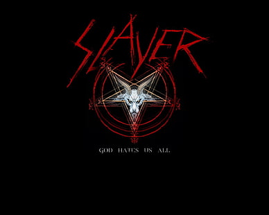 Slayer logo, Band (Music), Slayer, HD wallpaper HD wallpaper
