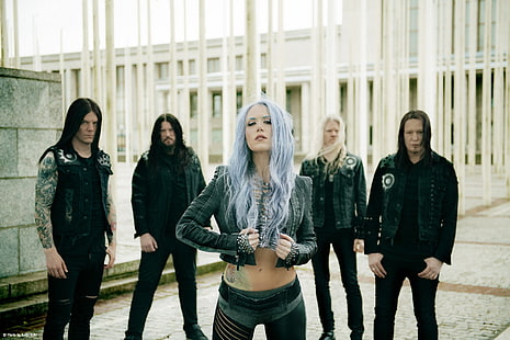 Band (Music), Arch Enemy, Alissa White-Gluz, Metal (Music), HD wallpaper HD wallpaper