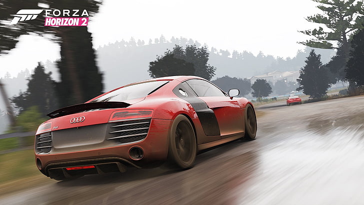 자동차, 아우디, 아우디 R8, 비디오 게임, Forza Horizon 2, HD 배경 화면