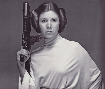 Gwiezdne wojny, Carrie Fisher, księżniczka Leia, Tapety HD HD wallpaper