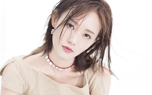 Li Yitong, moda, China, Ásia, atriz, HD papel de parede HD wallpaper