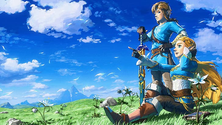 A lenda de Zelda: Breath of the Wild, Link, A lenda de Zelda, HD papel de parede