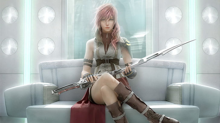 Fond d'écran du personnage de Final Fantasy, Final Fantasy XIII, Claire Farron, Final Fantasy, Fond d'écran HD