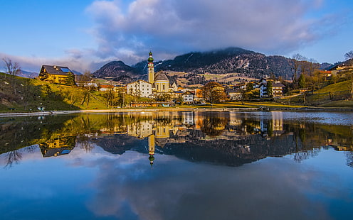 Innsbruck City In The Alps Capital Of Austria’s Western Tyrol Austria 4k Ultra Hd Desktop Wallpapers For Computers Laptop Tablet And Mobile Phones 3840×2400, HD wallpaper HD wallpaper