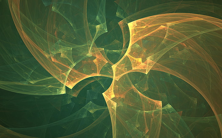 fractal, Apophysis, abstract, 3D fractal, HD wallpaper
