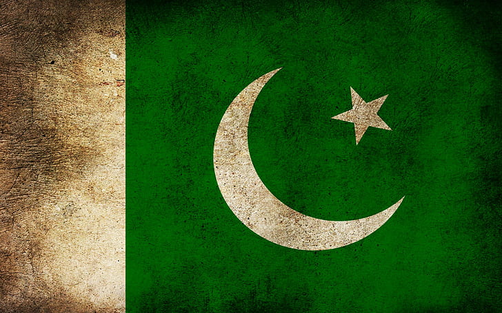 flag of pakistan, HD wallpaper