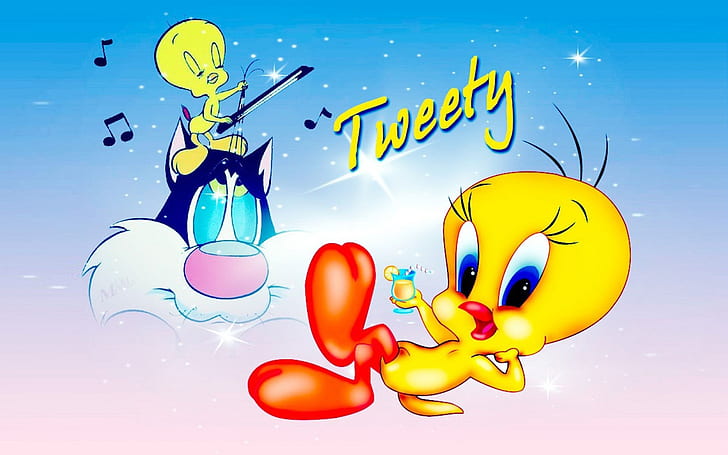Tweety Bird Cartoons Desktop Wallpaper Hd For Your Computer 1920×1200, HD wallpaper