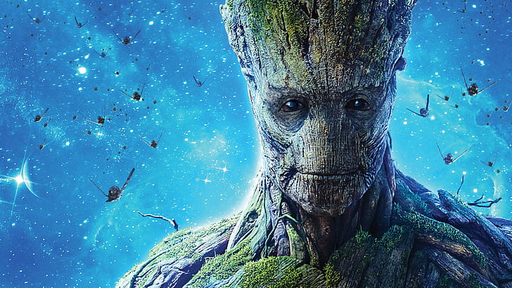 Film, Guardians of the Galaxy, Groot, Tapety HD
