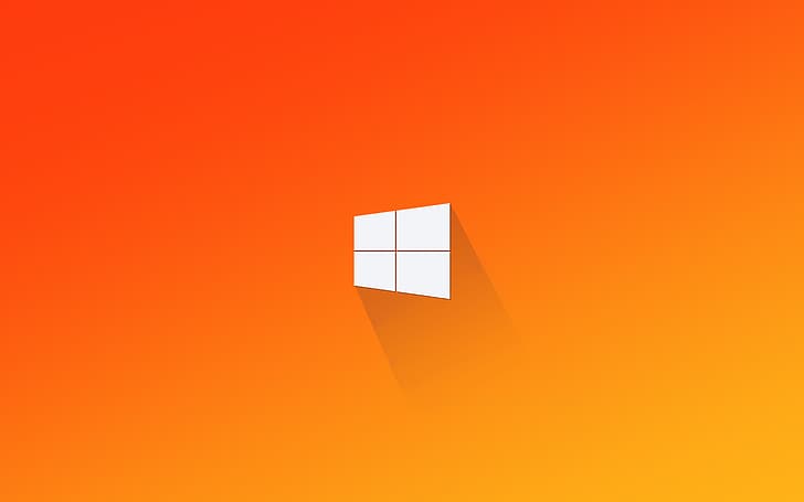 بساطتها ، شعار ، Windows 10 ، windows 11 ، خلفية بسيطة ، تدرج ، شعار windows ، نظام تشغيل، خلفية HD