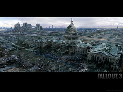Fallout 3 tapet, videospel, Fallout 3, HD tapet HD wallpaper