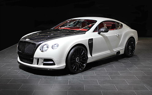 MANSORY Bentley Continental GT, white and black 3 door hatchback, mansory, bentley, continental, cars, other cars, HD wallpaper HD wallpaper