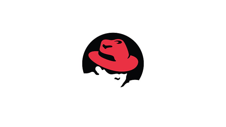 Red Hat, RHEL, Red Hat Enterprise Linux, czerwony, kapelusz, Linux, Tapety HD