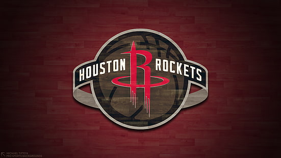 농구, 휴스턴 로켓츠, 로고, NBA, HD 배경 화면 HD wallpaper