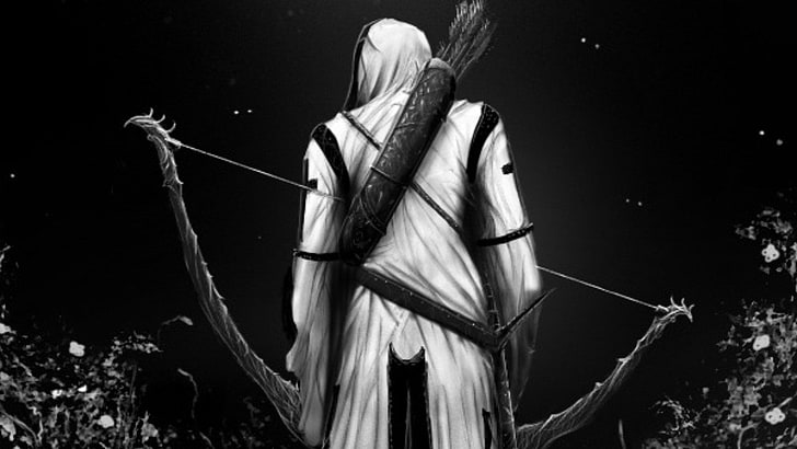 archer illustration, Fantasy, Archer, HD wallpaper