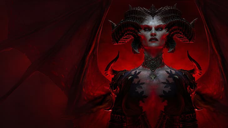Diablo 4, Lilith (Diablo), Diablo, Blizzard Entertainment, Fondo de pantalla HD