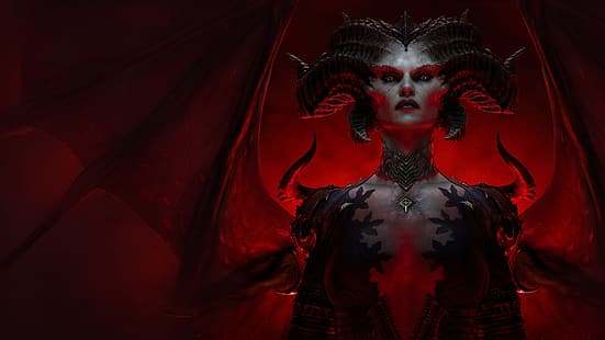 Diablo 4, Lilith (Diablo), Diablo, Blizzard Entertainment, Fondo de pantalla HD HD wallpaper