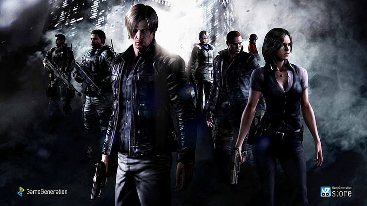Resident Evil 5 златна корица на играта, Resident Evil 6, HD тапет
