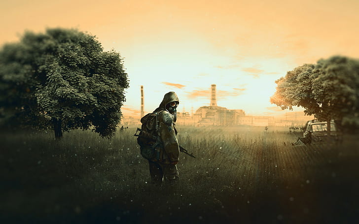The Last Days, Game, The Last Days, stalker, area, Pripyat, art, HD wallpaper