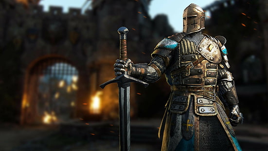 For Honor, miecz, zbroja, rycerz, Tapety HD HD wallpaper